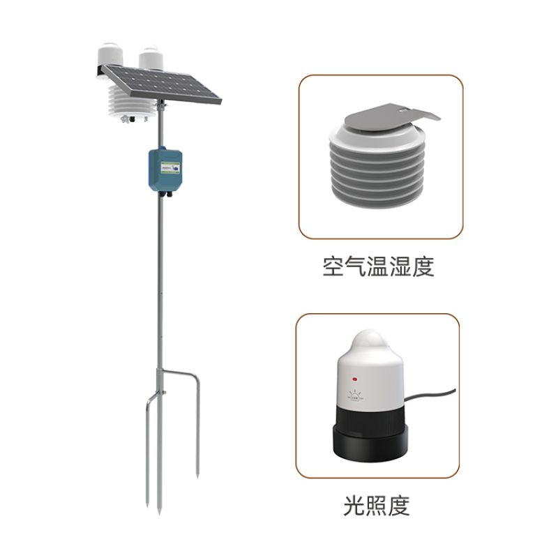 在线温湿光三参数测定仪