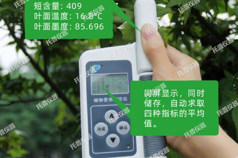 植物营养测定仪—无损检测，实时显示，您的植物私人医生