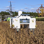 无人车式高通量表型采集分析平台(横跨式)